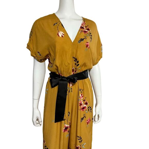 Corey Lynn Calter Anthropologie Floral Jumpsuit Size Small - Picture 4 of 10